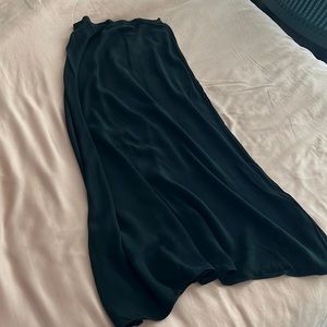 Aritzia black midi skirt